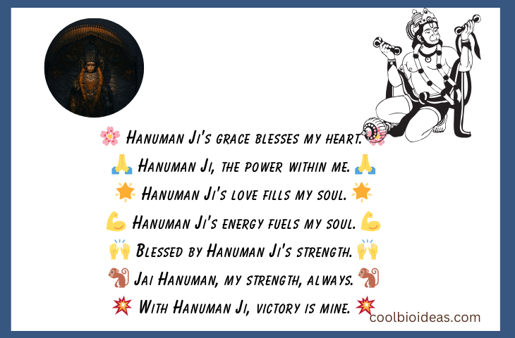 Hanuman Ji Bio For Instagram