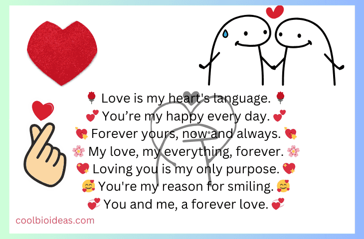 Love Quotes For Whatsapp Bio