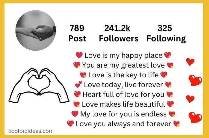 Self Love Bio For Instagram