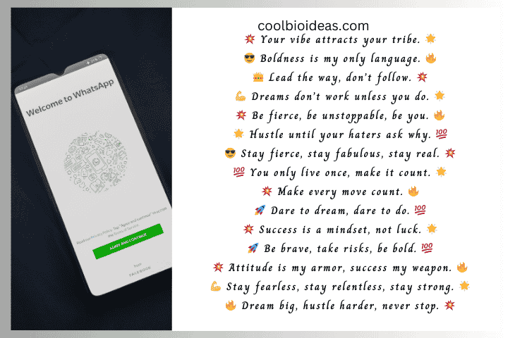 Whatsapp Bio For Girls Attitude